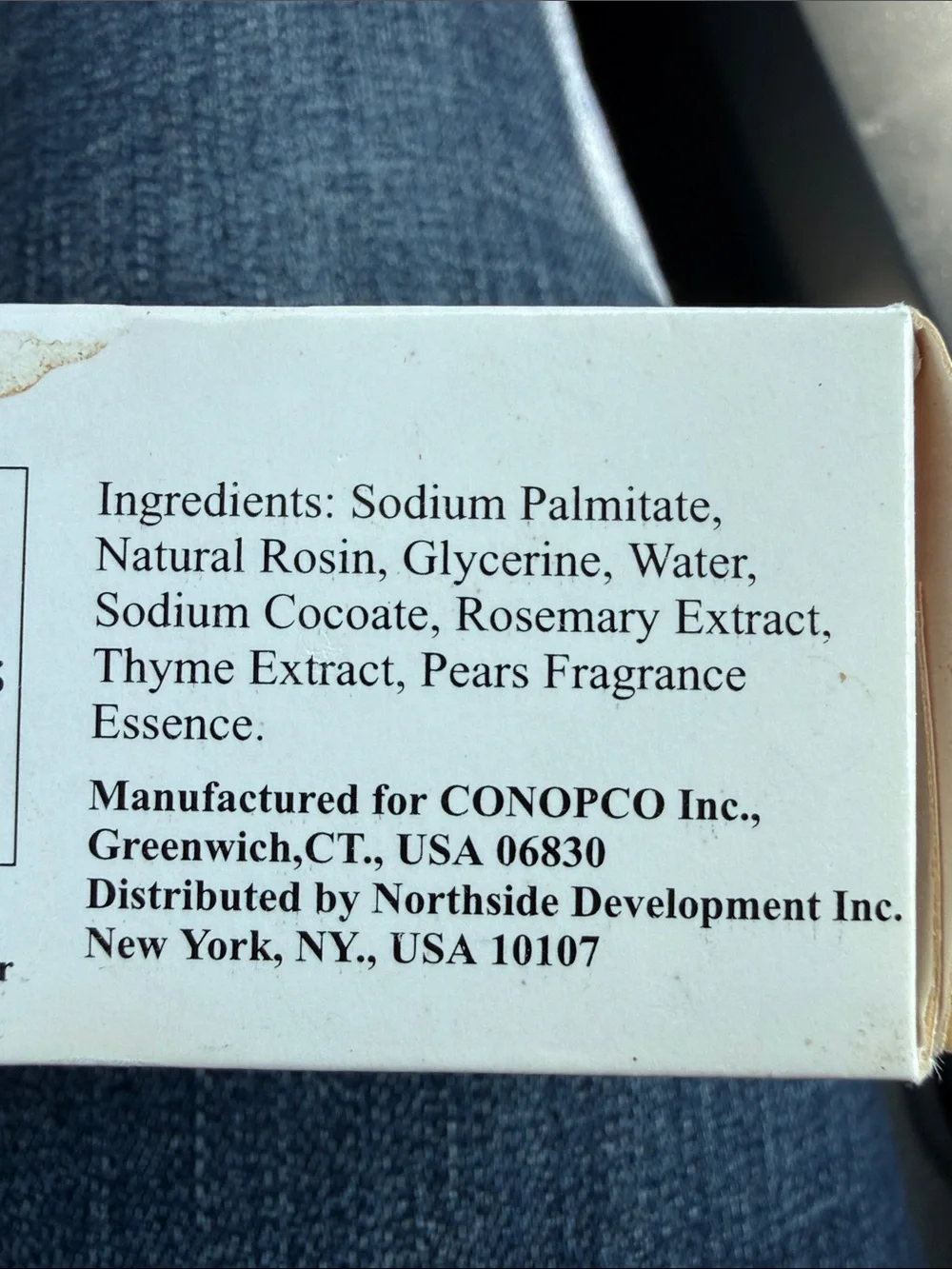 OLD FORMULA Pears Soap With ROSIN